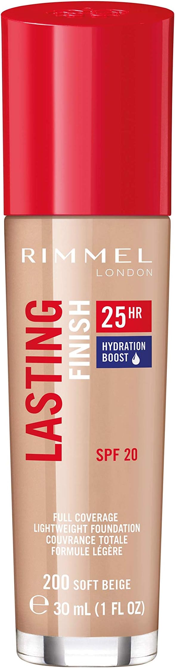 Rimmel Lasting Finish 25 Hour Foundation Soft Beige 30ml