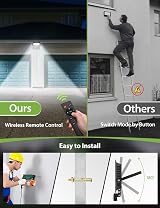 VIIIVA 30W Outdoor Security Light Motion Sensor PIR Flood Light IP66 view 4