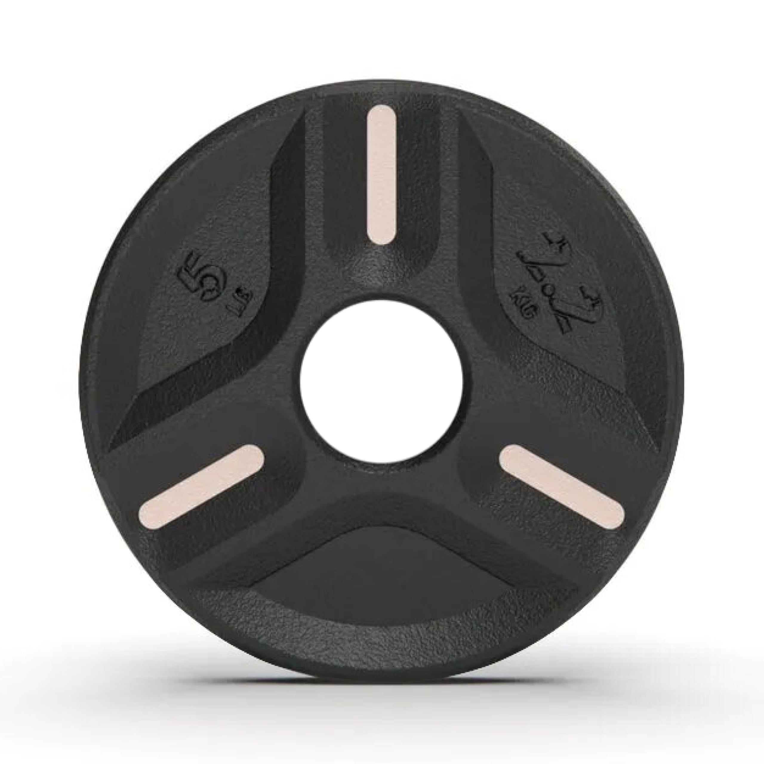 2 Kg Bumper Plate Weights by Tribe WOD, Olympus Bellbar Plates - Gym Weights for Men and Women, Bumper Plate Weights 1 of 2, Rubber and Steel Weights for Lifting, Rep Fitness Bumper Plates