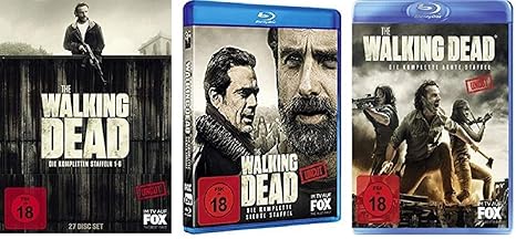 The Walking Dead Staffel 1-8 (1+2+3+4+5+6+7+8) [Blu-ray Set]
