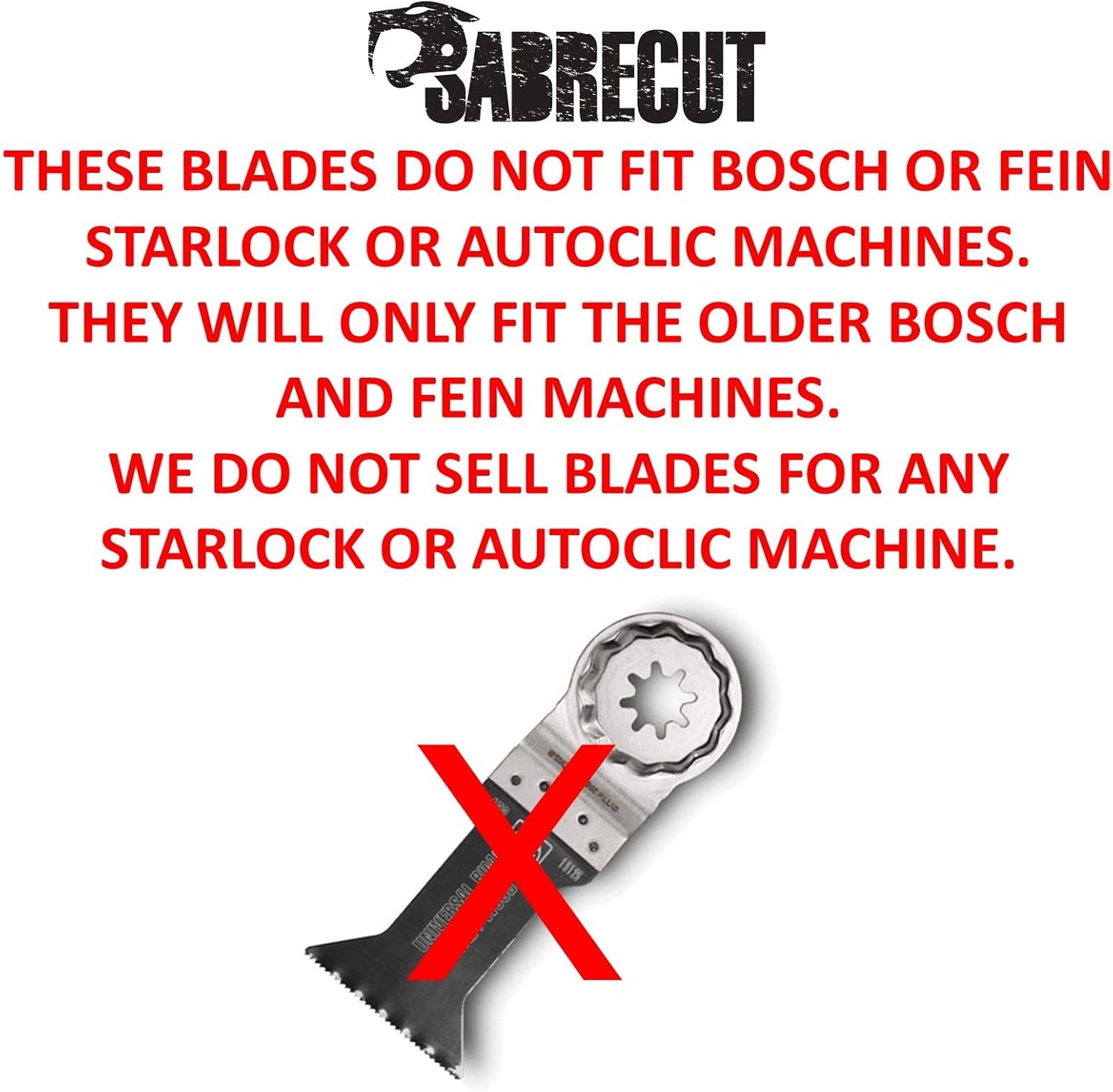 3 x 87mm SabreCut PR90F_3 Wood Blades Compatible with Bosch Fein (Non-StarLock) Makita Milwaukee AEG Batavia Einhell Ergotools Hitachi Parkside Ryobi Worx Workzone Multitool Multi Tool Accessories - Image 3