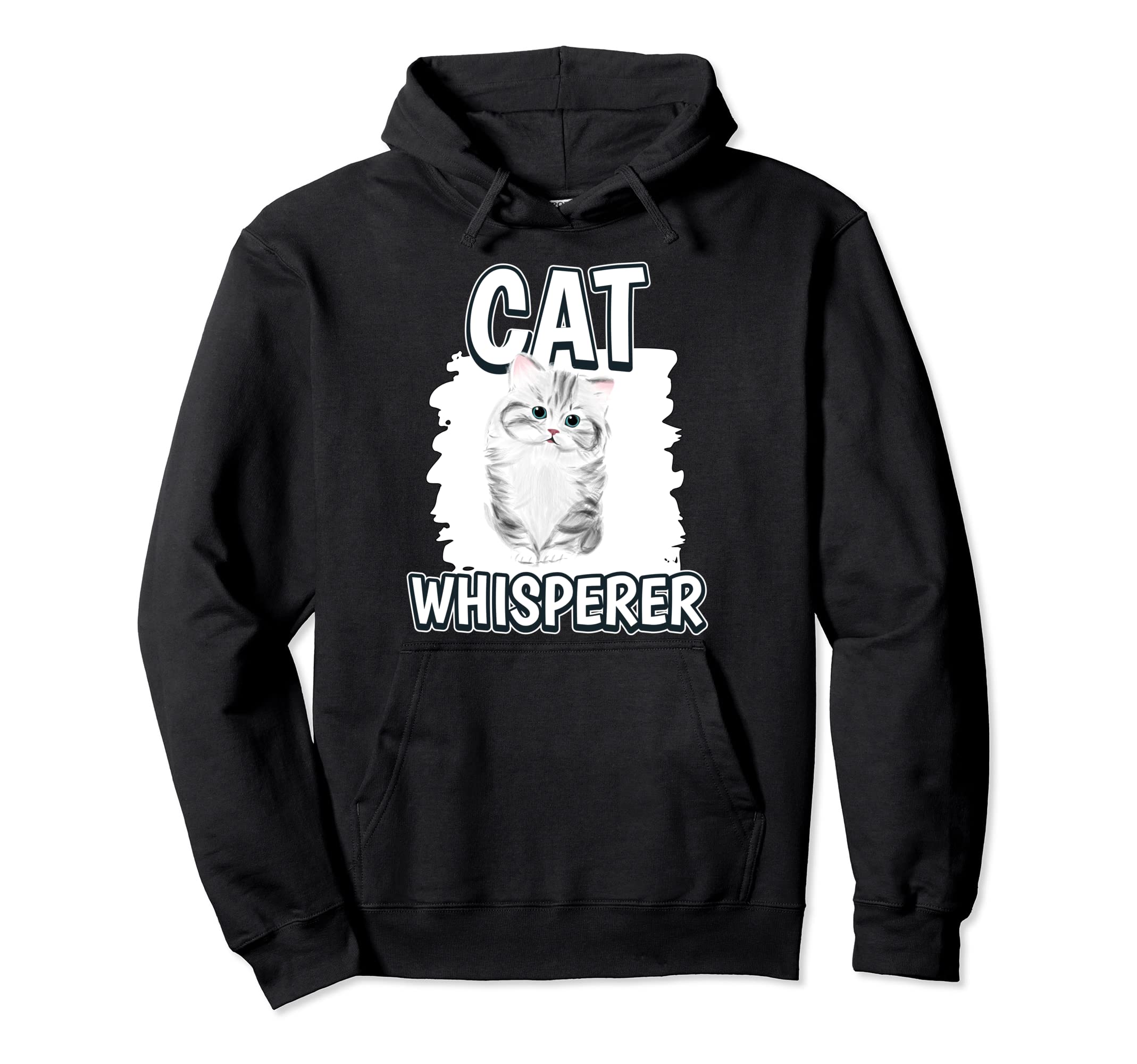 Cat Whisperer Cat Pullover Hoodie