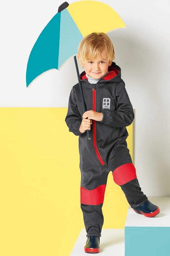 lupilu/&reg; Jungen Softshell Overall Fleece gef/&uuml;ttert