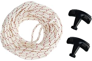 YAMAKATO 3.0mm Pull Cord Starter Rope Recoil String 12-Meters for Chainsaw Trimmer Edger Weed Eater Wacker Leaf Blower STIHL 