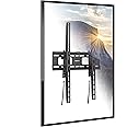 Mount-It! Portrait TV Wall Mount, Low Profile TV Mount for Vertical Mounting of Displays from 37" to 75", High 165 lb Weight Capacity, Anti-Theft Design, Tilting Menu Wall Board Mount, Sturdy Design