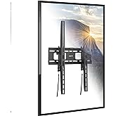 Mount-It! Portrait TV Wall Mount, Low Profile TV Mount for Vertical Mounting of Displays from 37" to 75", High 165 lb Weight 