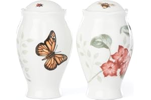 Lenox Butterfly Meadow Salt & Pepper Shakers, 0.65 LB, Multi