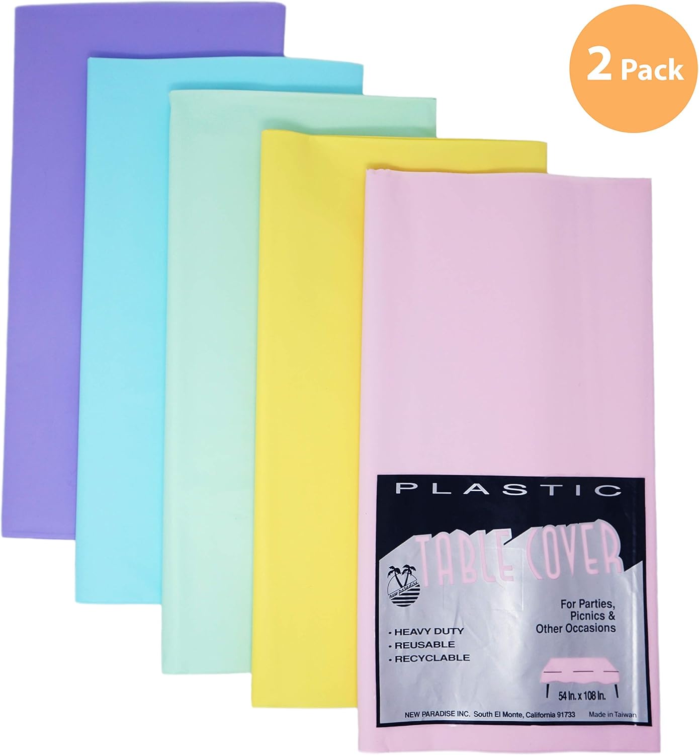 Best pastel color table cloth