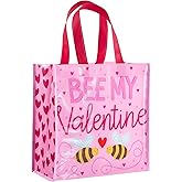 Loveinside Valentine's Day Reusable Gift Bag, Medium Recycled Gift Bag, 10" x 5" x 10", 1 Pcs
