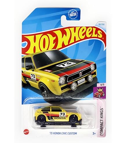Amazon.com: Hot Wheels '73 Honda Civic Custom, HW J-Imports 8/10