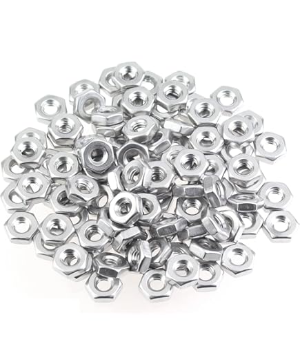 Full Hex Nuts Standard Pitch - DIN 934 (ISO 4032) In A2 Stainless - Foto 8