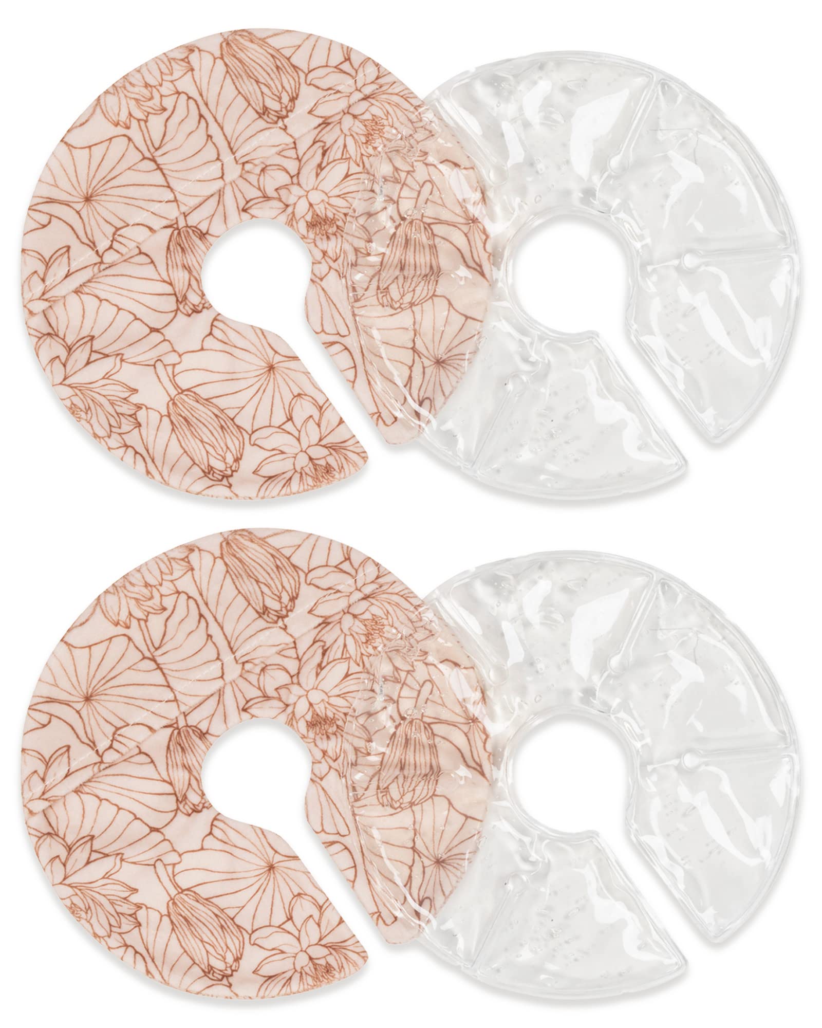 Kindred Bravely Soothing Breast Gel Pads, Hot or Cold or Breastfeeding & Pumping, 2 Pack