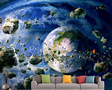 Lqwx Dipinto A Mano Moda Creativa Grande Piscina Interna 3d