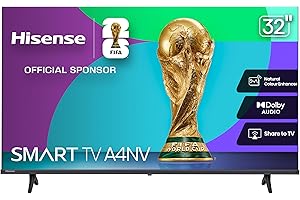 Hisense 32A4NV - 32" Smart Full Array HD VIDAA TV (2025 Model)