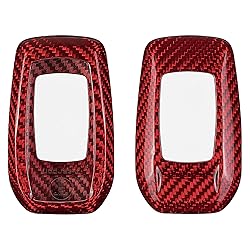M.JVisun Genuine Carbon Fiber Key Fob Cover for