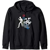 Ben 10: Alien Force Ben &amp; Spidermonkey Silhouettes Zip Hoodie