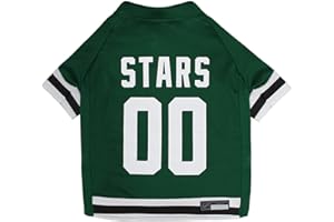 Pets First NHL Dallas Stars Jersey for Dogs & Cats, Medium. - Let Your Pet Be A Real NHL Fan!