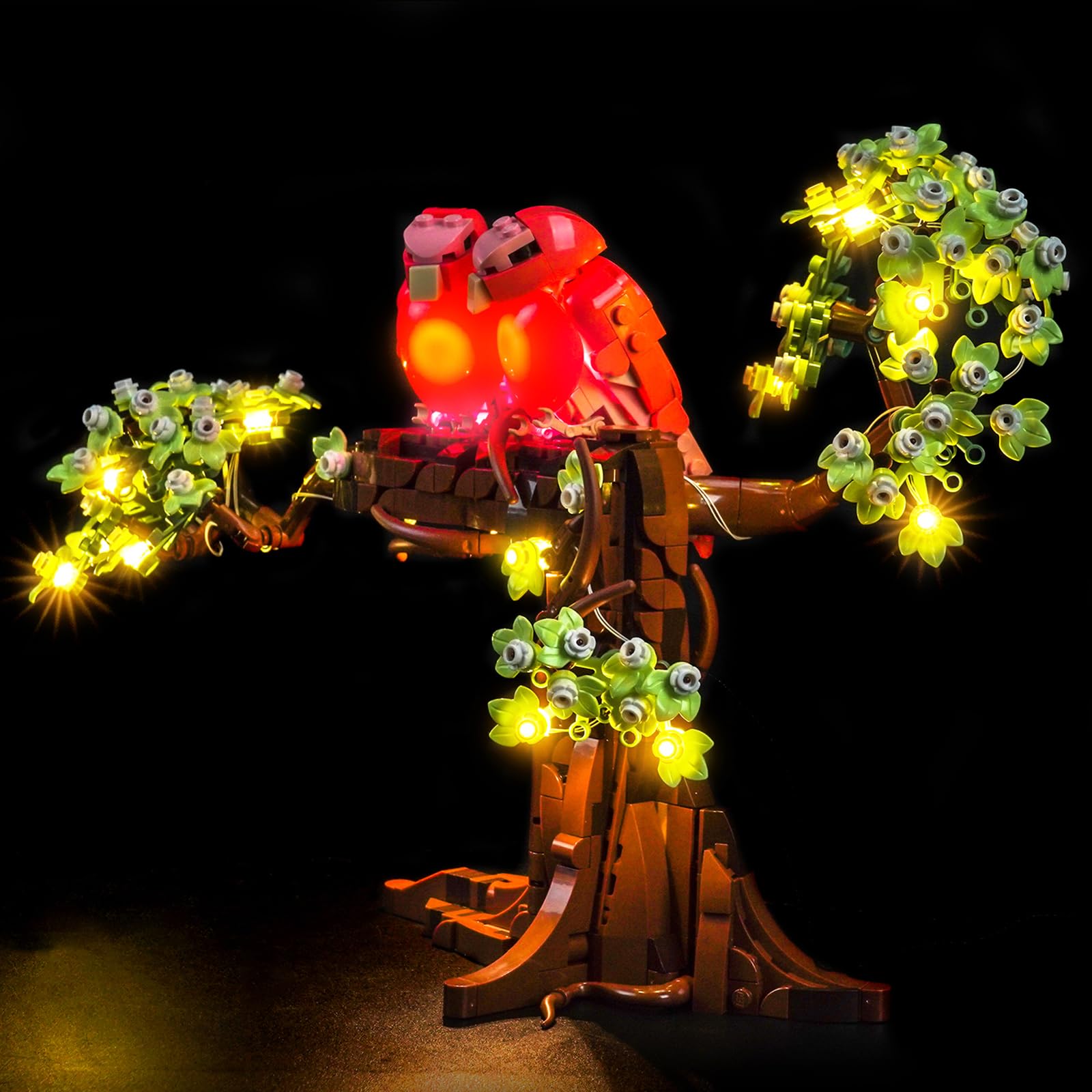 LocoLee Led Light Set Compatible with Lego 21365 Love Birds Led Decoration Lighting Kit Compatible with Lego Ideas 21365 Building Blocks Model,Only Lights Set,No Model