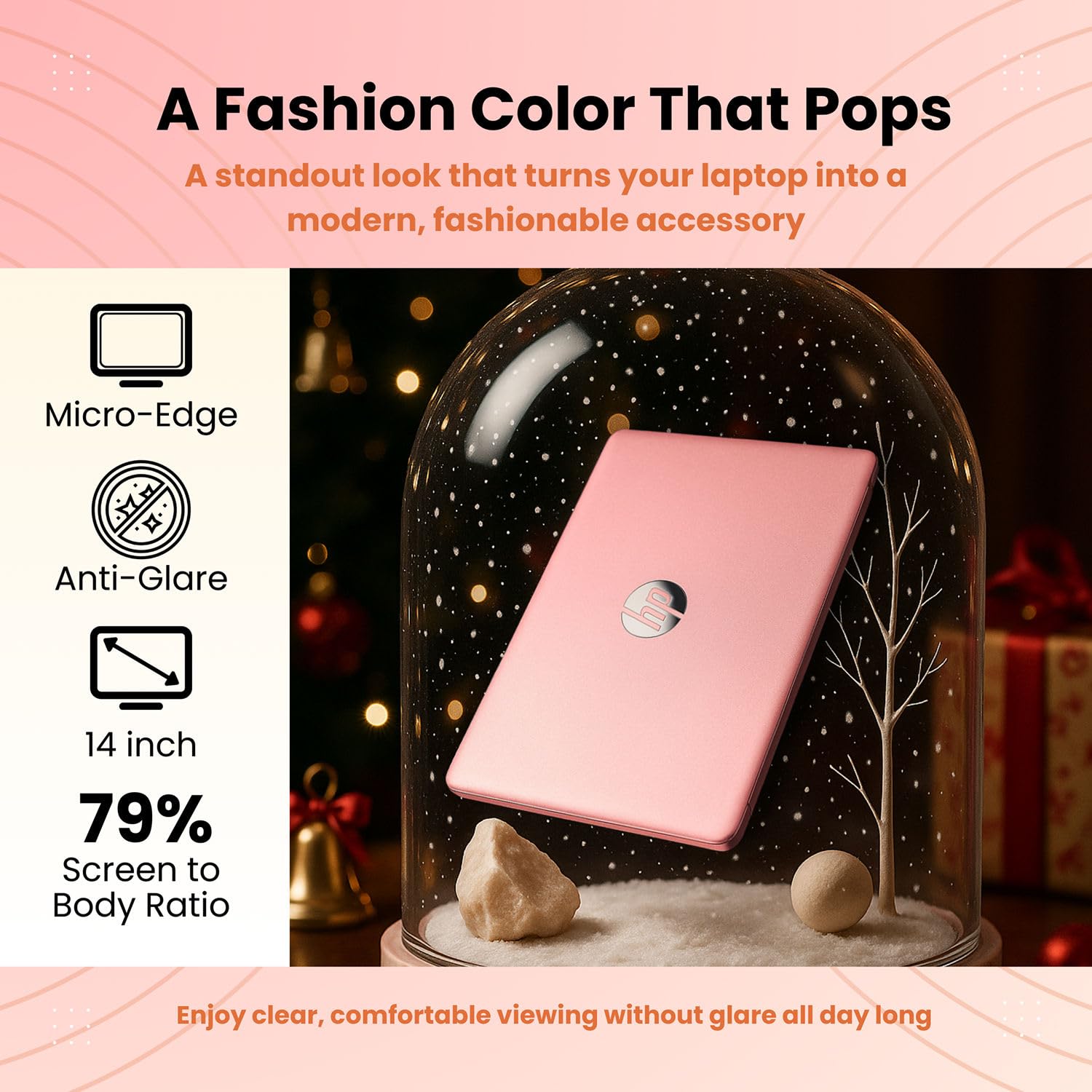 Laptop HP Ultrabook con Microsoft Copilot AI y Office 365 • CPU Intel de alto rendimiento • 16 GB de RAM • 1,3 TB de almacenamiento (SSD de 320 GB y OneDrive de 1 TB) • Windows 11 sin mouse