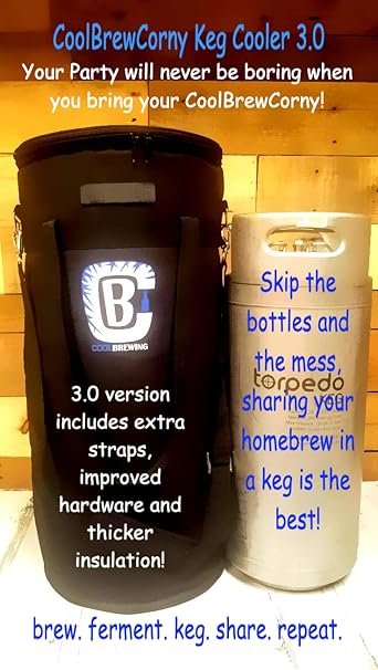 portable corny keg cooler
