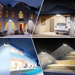 Aootek Solar Outdoor Lights 8 Packs,Motion Sensor