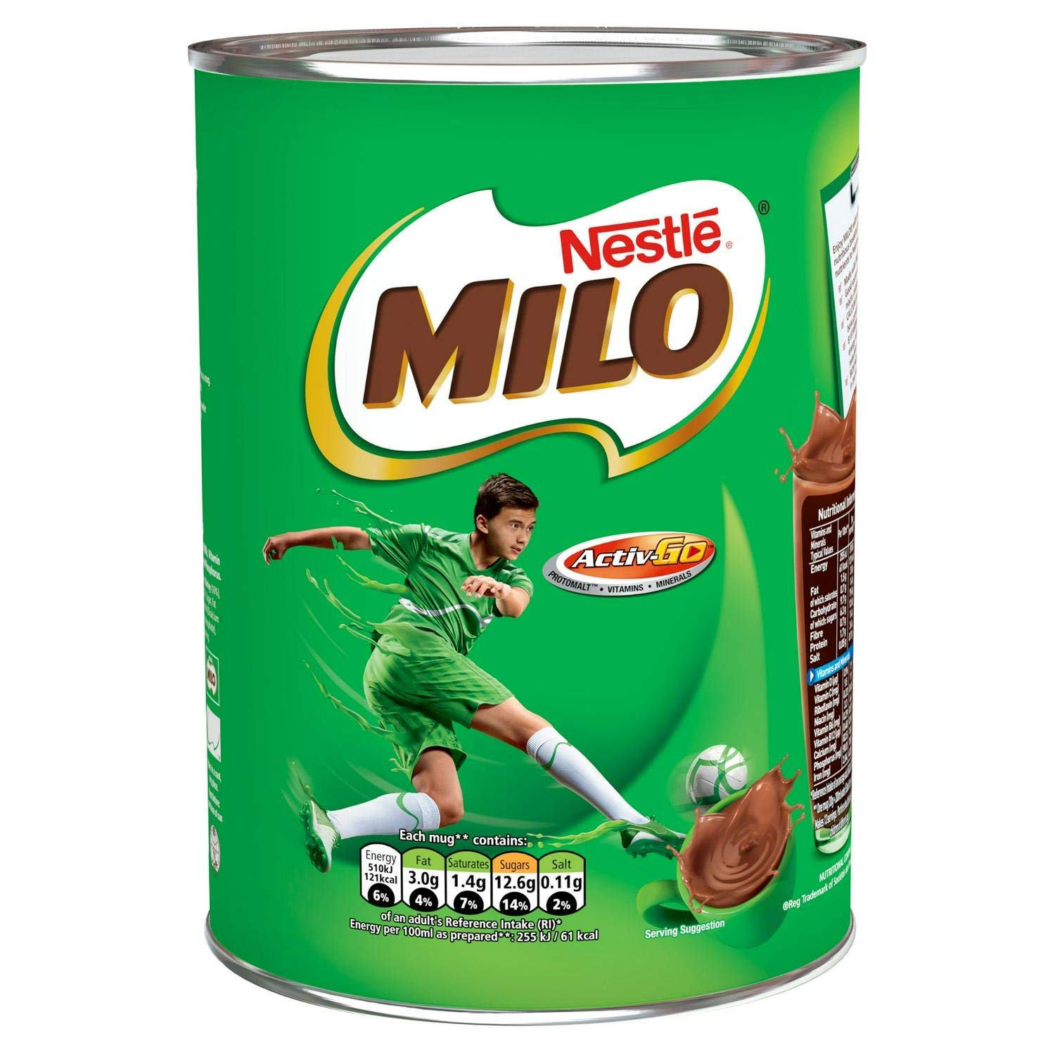 Original Nestle Milo Activ-Go Drinking Chocolate Imported From The UK, Nestle Milo Chocolate Malt Beverage, The Best Of Original Milo Drinking Sports Chocolate Drink