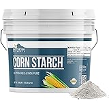 Corn Starch (1 Gallon) Resealable Bucket, Thickener For Sauces, Soup, & Gravy, Vegan, Gluten-Free