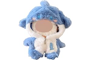 GRILLGAUGE Clothes for Labubu, Outfit for Labubus, Shark Clothes for Labubu Doll, Personality Adorable Dolls Clothes Accessories (NO Doll) (Shark-Blue)