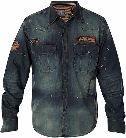 affliction denim jacket