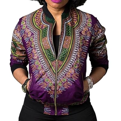 Stylish African Dashiki Coat: Women's Long Sleeve Ghana Ubuy