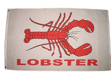 Amazon Com 3x5 Advertising Lobster Fresh Maine Langosta Flag 3
