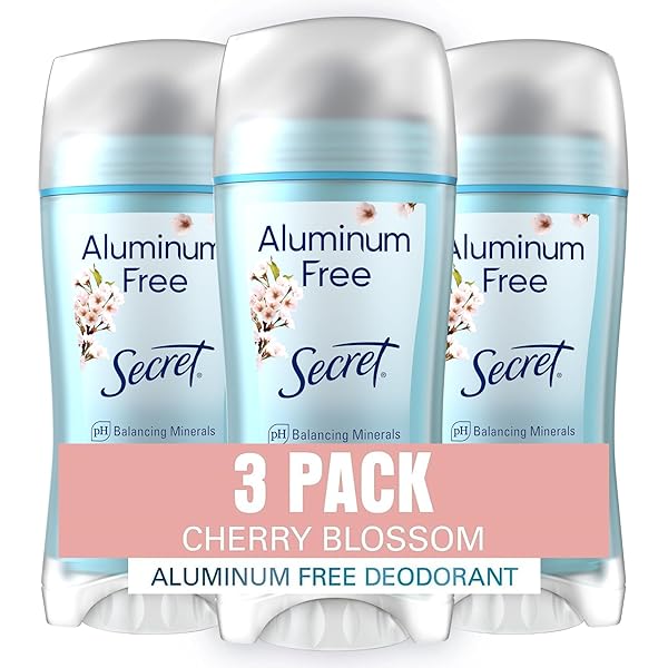 SECRET ALUMINUM FREE DEODORANT FOR WOMEN, 48HR ODOR...