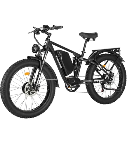 Amazon.com : PHILODO Electric Bike for Adults, 60V 25Ah Fat Tire