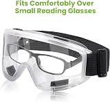AirGearPro Vision-1000 Anti-Fog Safety Goggles Optical Class 1 view 5