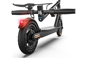 VOLPAM Electric Scooter, 350W Motor, 187Wh/281Wh Battery, 16/19Mph Top Speed, 8.5''Tires, Dual Braking, Folding Scooter