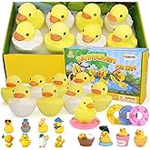 Bath Bombs for Kids with Surprise Inside,8 Pack Kids Bath Bombs Gift Set, Natural and Organic Bubble Bath Fizzy with Bath Toys, Birthday Gifts for Girls Boys