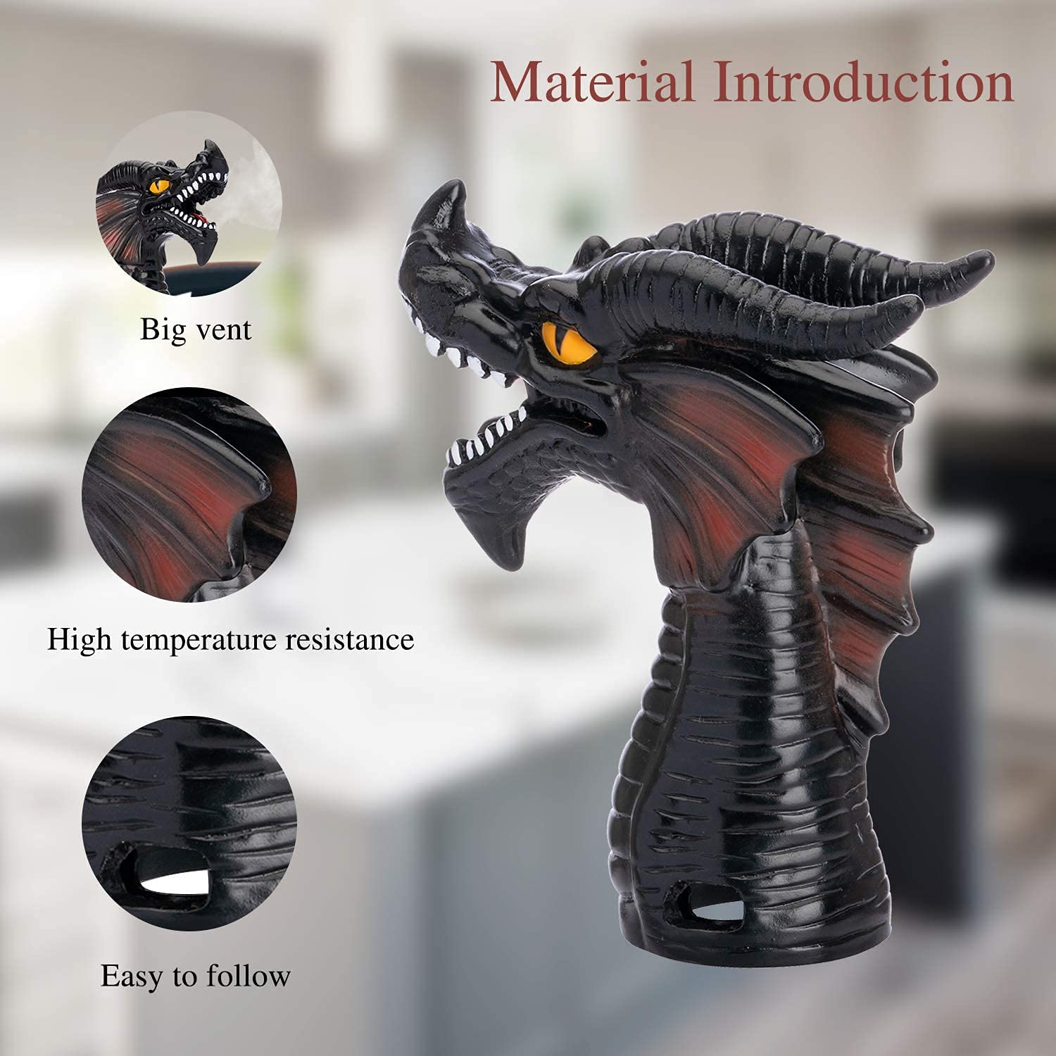 Yolococa Steam Release Diverter For Instant pot Cupboards/Cabinets protector 360° Redirect Silicone Kitchen Accessory