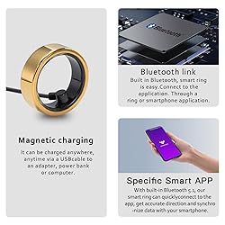 AMOVAN Smart Ring, Health Tracker for Monitor