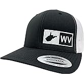 Trucker Hat - West Virginia (Charcoal Gray/White)