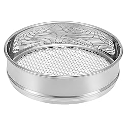 PATIKIL 5 Mesh Lab Sieve, 8" Diameter Test Sieve