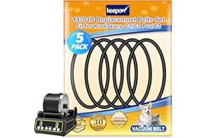 KEEPOW Rock Tumbler Belt Replacement Set Compatible with KoolStone Rock Tumbler C1, C1 Pro & C3, 5 Pack