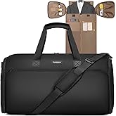 Garment duffel Bag for Travel,Convertible 2 in 1 Carry On Duffel with Laptop Compartment, Suit Travel Bag for Men and Women