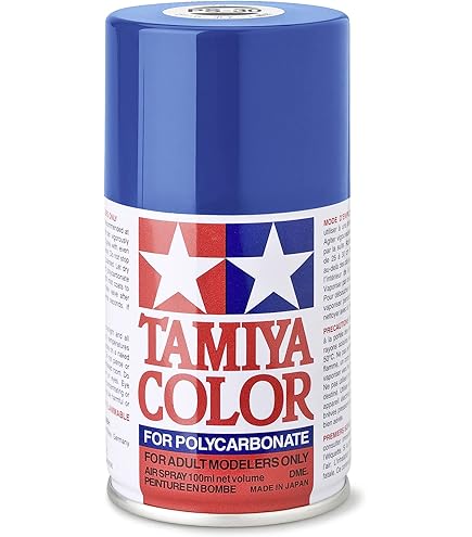 Amazon.com: Tamiya TAM86004 86004 PS-4 Blue Spray Paint, 100ml