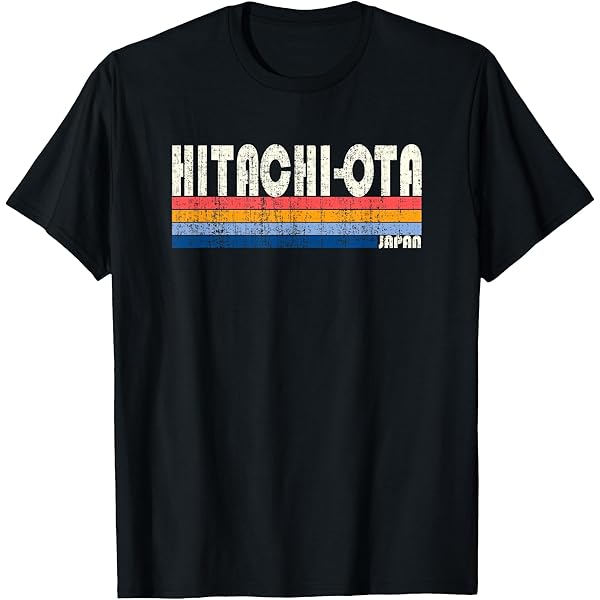 HITACHI Tシャツ 古着 ヴィンテージ Vintage Amazon.com: Retro Vintage 70s 80s Style Hitachi-Ota, Japan T