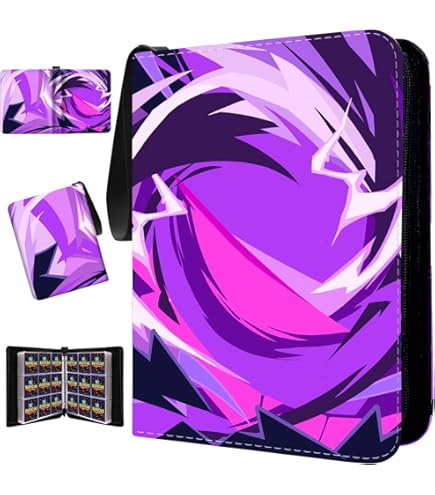 Amazon.com: Ultra Pro Zippered PRO Binder 9-Pocket Pokemon Elite Series  Gengar : Toys & Games