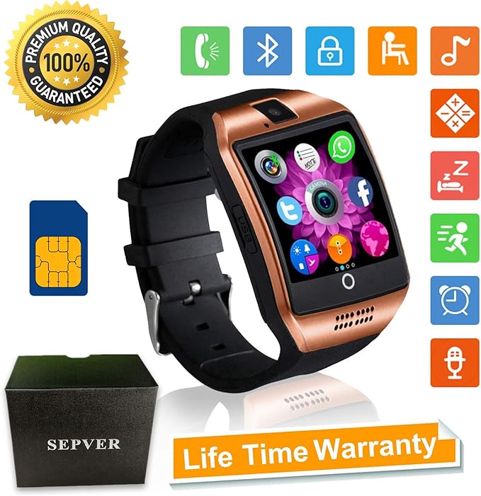 SEPVER Relojes Inteligente Smartwatch con Pantalla Táctil Soporte ...