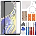 SWARK Front Screen Glass Outer Panel Lens Replacement +OCA Compatible with Samsung Galaxy Note9 Note 9 SM-N960 (No LCD Screen and Touch Digitizer) with Repair Kit