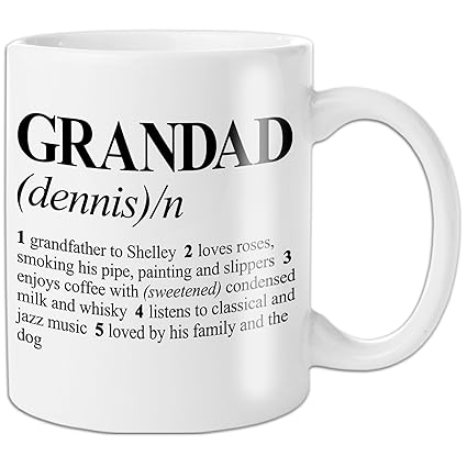 Diccionario definición abueio taza personaliseitonline