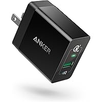Quick Charge 3.0, Anker 18W 3Amp USB Wall Charger (Quick Charge 2.0 Compatible) Powerport+ 1 for Anker Wireless Charger…