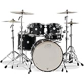 DW Design Series 4-piece Shell Pack - Satin Black